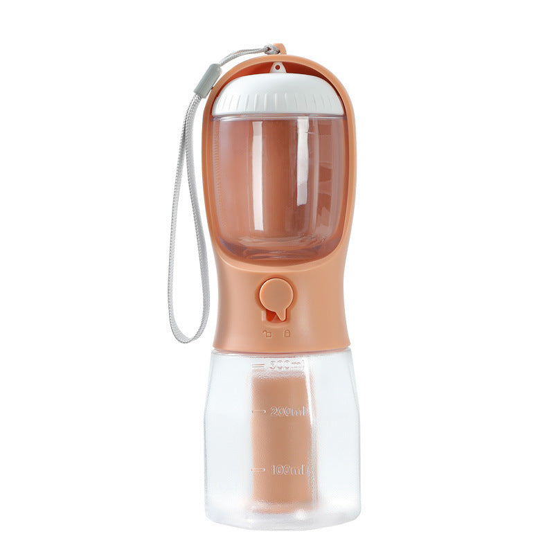 3-in-1 Portable Dog Water Bottle & Feeder