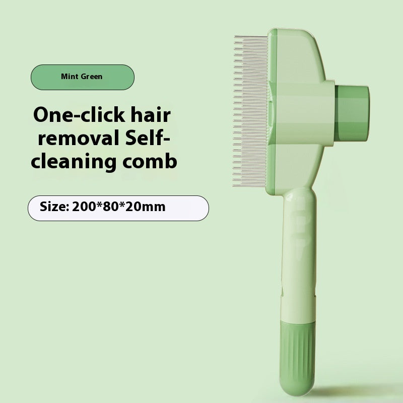 Pet Comb with Release Button