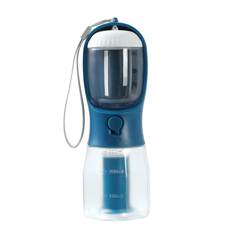 3-in-1 Portable Dog Water Bottle & Feeder