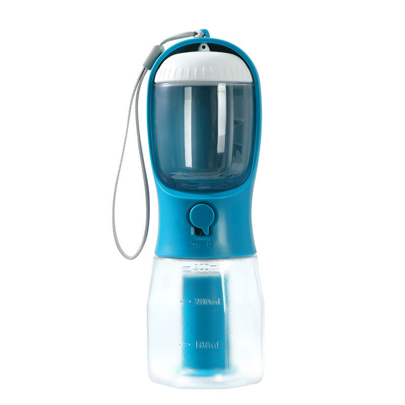 3-in-1 Portable Dog Water Bottle & Feeder