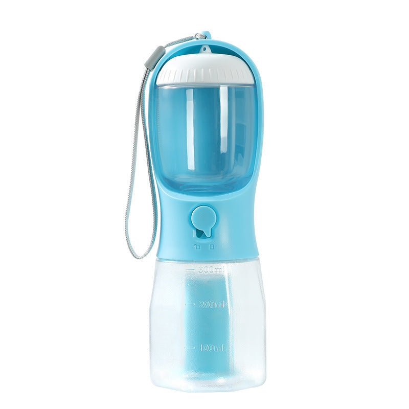 3-in-1 Portable Dog Water Bottle & Feeder