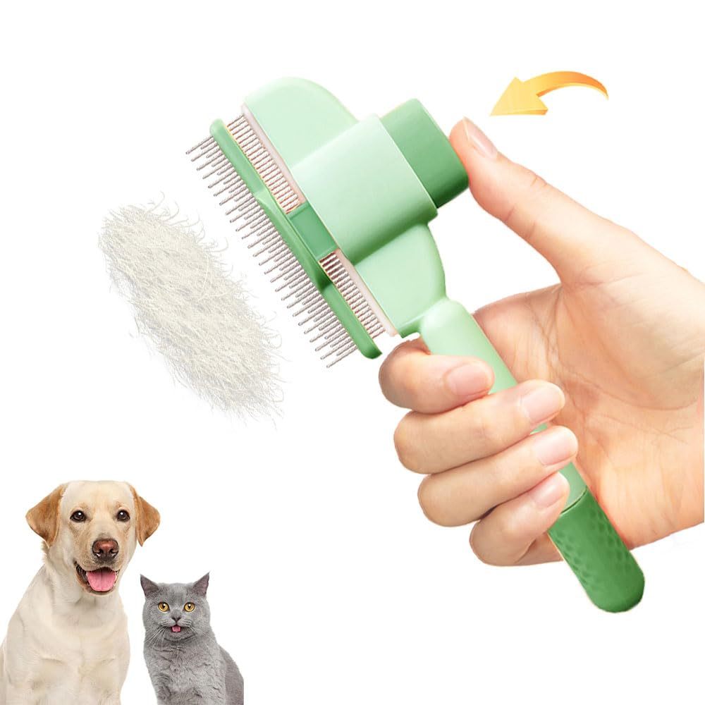 Pet Comb with Release Button