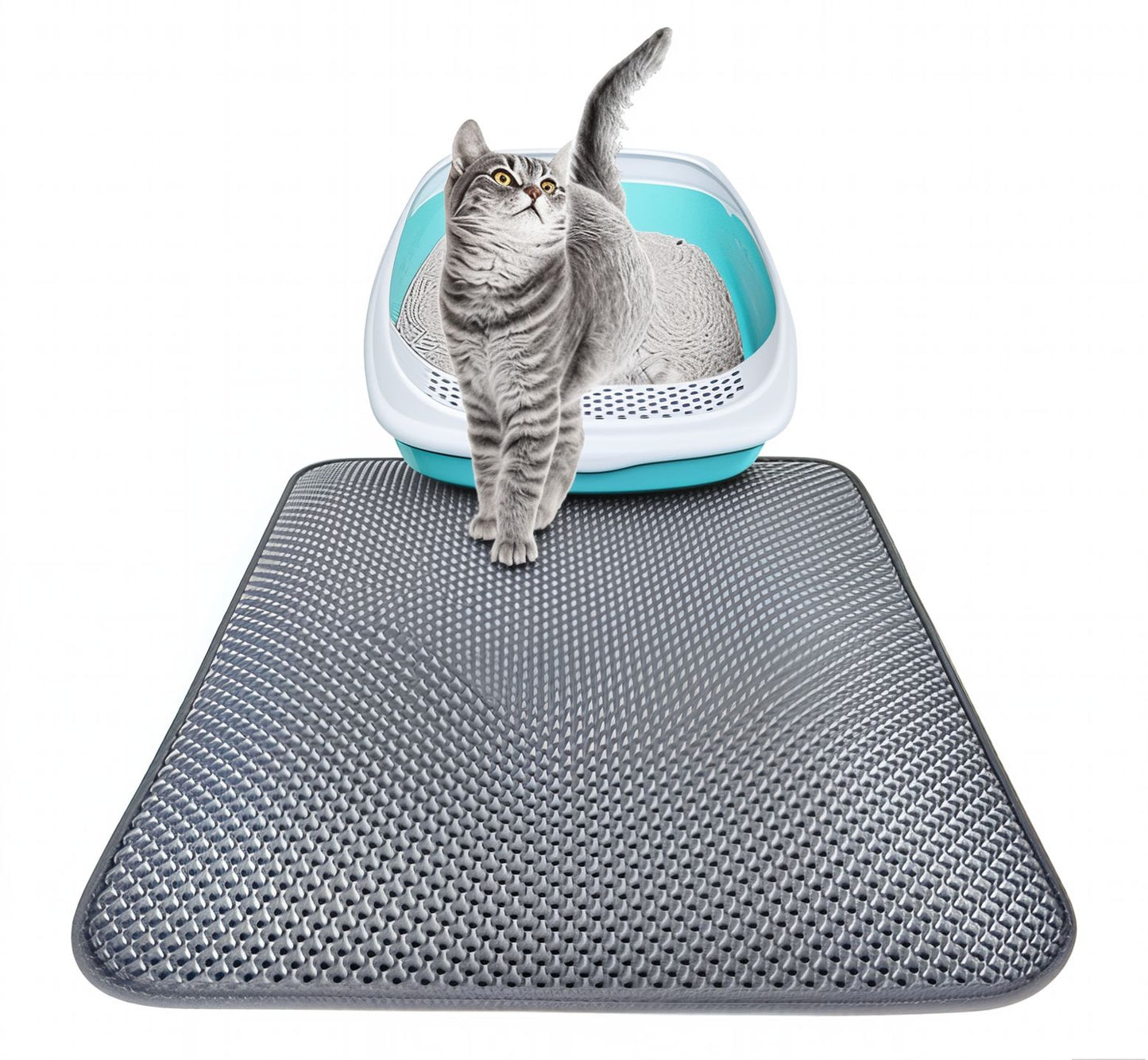 Honeycomb Waterproof Cat Litter Mat