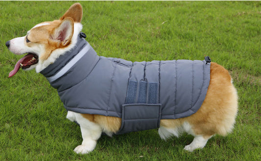 Winter Waterproof Dog Coat – Warm & Thick Vest