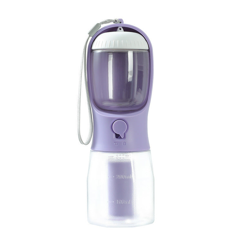 3-in-1 Portable Dog Water Bottle & Feeder