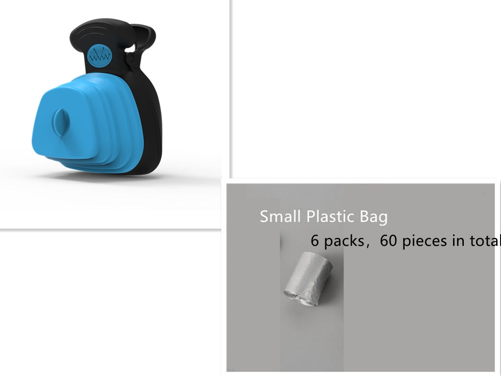 Portable Poop Bag Dispenser with Scoop