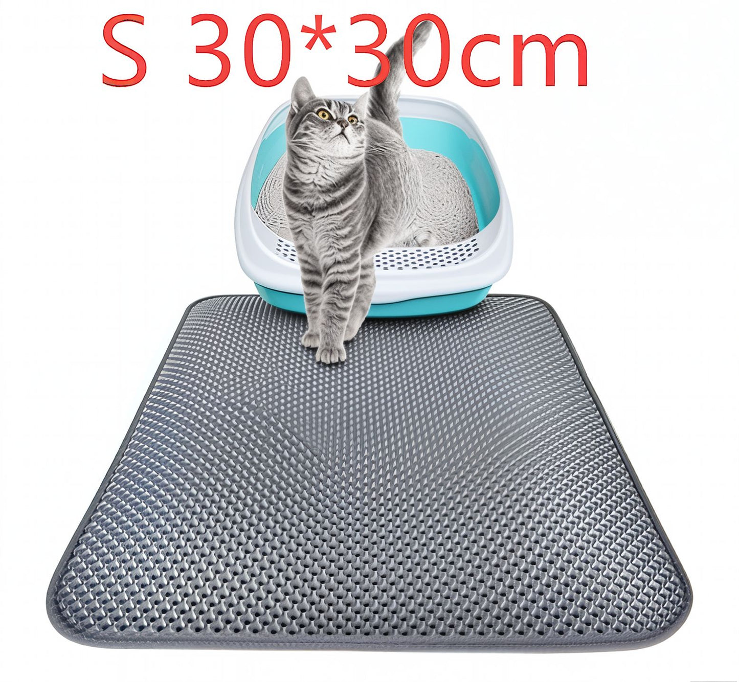 Honeycomb Waterproof Cat Litter Mat