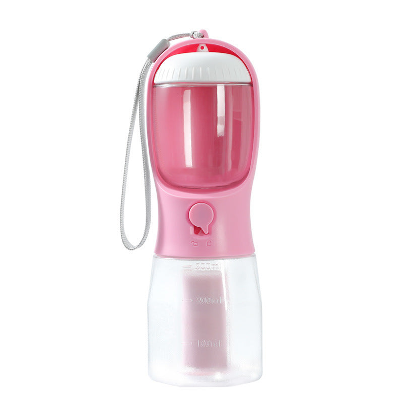 3-in-1 Portable Dog Water Bottle & Feeder