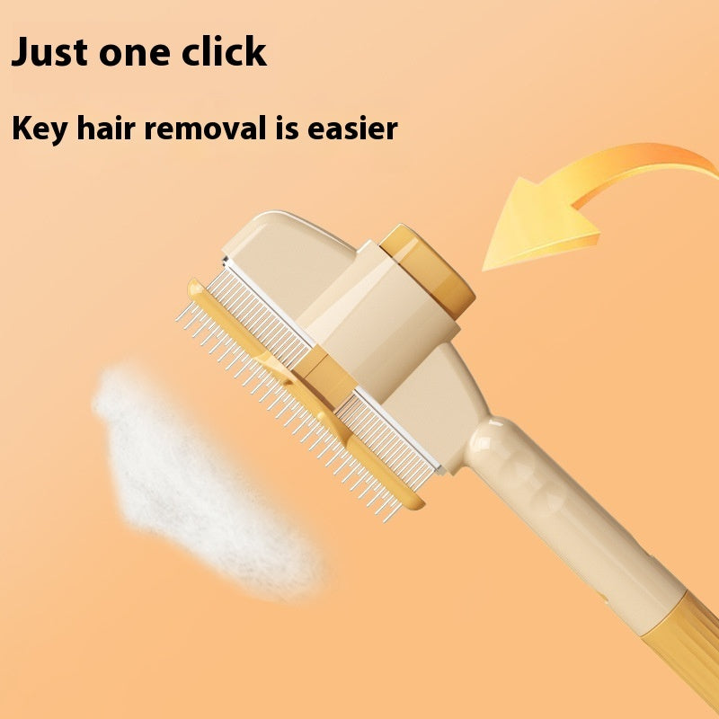 Pet Comb with Release Button