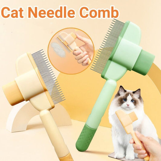 Pet Comb with Release Button